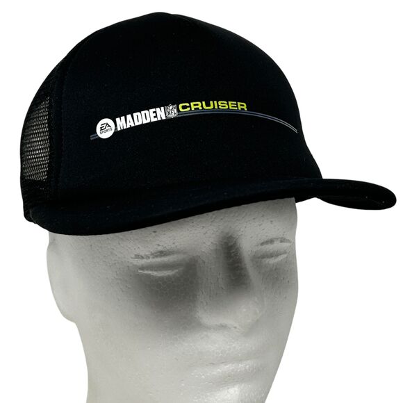 EA Sports Madden Cruiser Trucker Hat Baseball Cap NFL Football Video Gamer Black - Picture 1 of 9